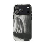 Geum Rivale (nodding Avens) - Karl Blossfeldt Phone Case Iphone 17 Pro Max / Matte Black White Floral Phone Case Marble Accents Designed