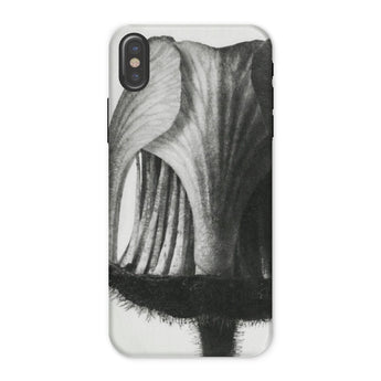 Geum Rivale (nodding Avens) - Karl Blossfeldt Phone Case Iphone x / Matte Floral-patterned Phone Case Karl Blossfeldt, Geum Rivale,