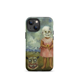Girl with Death Mask - Frida Kahlo Phone Case, Iphone 13 Mini / Matte, Mobile Cases, Toby Leon