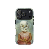 Girl with Death Mask - Frida Kahlo Phone Case, Iphone 17 Pro / Matte, Mobile Cases, Toby Leon