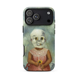 Girl with Death Mask - Frida Kahlo Phone Case, Iphone 17 Pro Max / Matte, Mobile Cases, Toby Leon