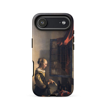 Girl Reading Letter - Johannes Vermeer Phone Case, Iphone 17 Air / Matte, Mobile Cases, Toby Leon