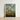 Framed Painting Skeletal Child Pink Dress Yellow Flower Frida Kahlo, Death Mask, Stormed Porcelain