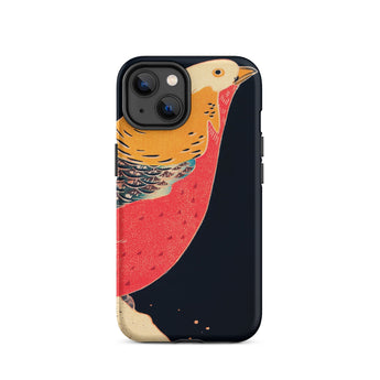 Golden Pheasant in the Snow - Ito Jakuchu Phone Case, Iphone 14 / Matte, Mobile Cases, Toby Leon