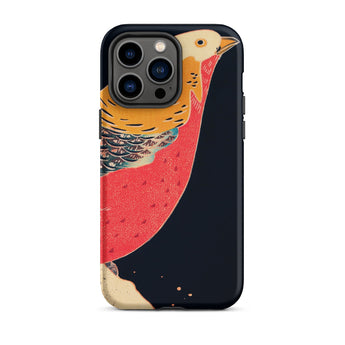 Golden Pheasant in the Snow - Ito Jakuchu Phone Case, Iphone 14 Pro Max / Matte, Mobile Cases, Toby Leon