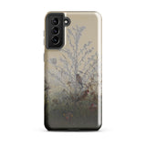 Goldfinches - Leon Bonvin Phone Case, Samsung Galaxy S21 Plus / Matte, Mobile Cases, Toby