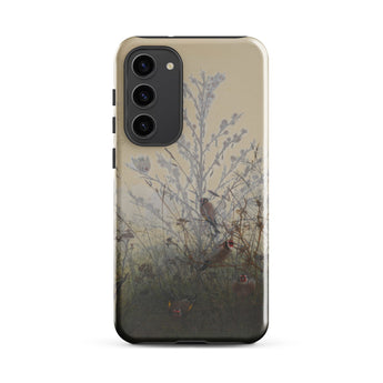 Goldfinches - Leon Bonvin Phone Case, Samsung Galaxy S23 Plus / Matte, Mobile Cases, Toby