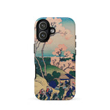 Collina Goten-yama - Custodia per iPhone di Katsushika Hokusai, 17 / Opaca, Custodie per telefoni cellulari, Toby Leon