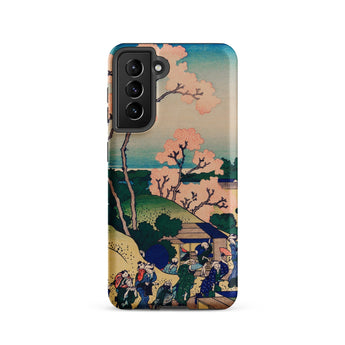 Goten-yama Hill - Katsushika Hokusai Phone Case, Samsung Galaxy S21 / Matte, Mobile Cases, Toby Leon