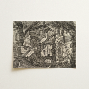 The Gothic Arch - Giovanni Battista Piranesi Art Print / Canvas, 16x12’’ / 41x31cm / Unframed / no Border, Posters Prints & Visual Artwork,