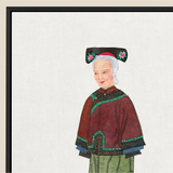 Grand Dame - Mantsjoe-modekunstprint / Canvas, posterafdrukken & visueel kunstwerk, Toby Leon