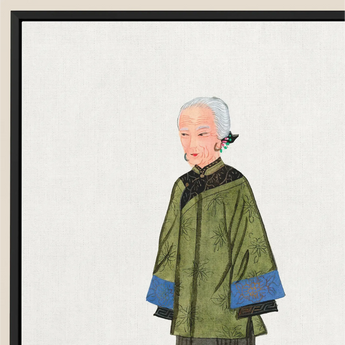 Grand Dame - Qing-dynastie kunstprint / Canvas, posterprints & visuele kunstwerken, Toby Leon