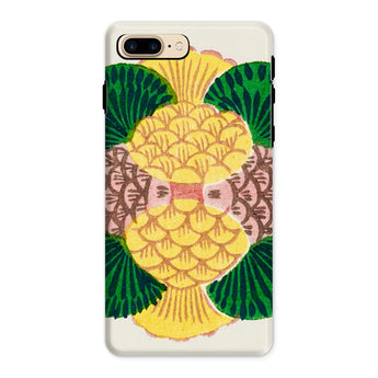Graphic Bloom - Taguchi Tomoki Floral Phone Case Iphone 8 Plus / Matte Colorful Pineapple-inspired Design Tomoki’s Japanese, Artistry,