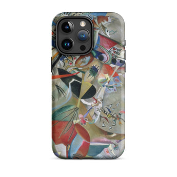 In the Gray - Wassily Kandinsky Iphone Case, 15 Pro Max / Matte, Mobiele Telefoonhoesjes, Toby Leon