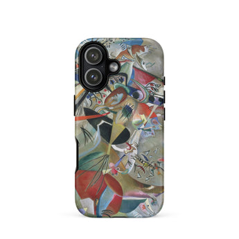 In the Gray - Wassily Kandinsky iPhone-hoesje, 17 / Mat, Mobiele telefoonhoesjes, Toby Leon