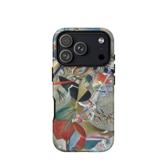 In the Gray - Wassily Kandinsky iPhone-hoesje, 17 Pro / Mat, Mobiele telefoonhoesjes, Toby Leon