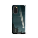 The Great Comet of 1881 - E. L. Trouvelot Phone Case Samsung Galaxy S20 / Gloss Sleek Black Phone Case Vivid Illustration Bright Comet