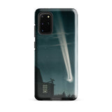 The Great Comet of 1881 - E. L. Trouvelot Phone Case Samsung Galaxy S20 Plus / Gloss Sleek Black Phone Case Vivid Illustration Bright Comet