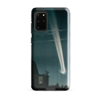The Great Comet of 1881 - E. L. Trouvelot Phone Case Samsung Galaxy S20 Plus / Gloss Sleek Black Phone Case Vivid Illustration Bright Comet
