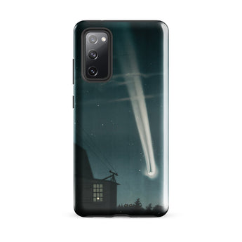 The Great Comet of 1881 - E. L. Trouvelot Phone Case Samsung Galaxy S20 Fe / Gloss Sleek Black Phone Case Vivid Illustration Bright Comet