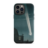 The Great Comet of 1881 - E. L. Trouvelot Phone Case Iphone 13 Pro Max / Matte Sleek Black Phone Case Vivid Illustration Bright Meteor