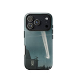 The Great Comet of 1881 - E. L. Trouvelot Phone Case Iphone 17 Pro / Gloss Sleek Transparent Phone Case Moody Illustration Star Dark