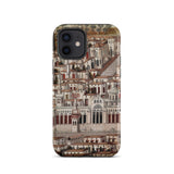 Great Mosque of Damascus - Islamic School Phone Case Iphone 12 / Matte Phone Case City Illustration Damascus Iphone Case, Ottoman Miniature