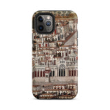 Great Mosque of Damascus - Islamic School Phone Case Iphone 11 Pro / Matte Iphone Case Cityscape Design Damascus Case, Ottoman Miniature