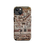 Great Mosque of Damascus - Islamic School Phone Case Iphone 13 / Matte Phone Case Cityscape Design Damascus Iphone Case, Ottoman Miniature