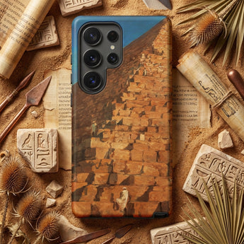 Great Pyramid of Giza - Adrien Dauzats Phone Case, Mobile Cases, Toby Leon