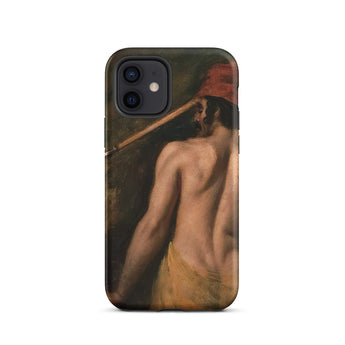 A Greek Slave - William Etty iPhone-hoesje, 12 / Mat, telefoonhoesjes, Toby Leon