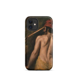 A Greek Slave - William Etty iPhone-hoesje, 12 Mini / Mat, telefoonhoesjes, Toby Leon