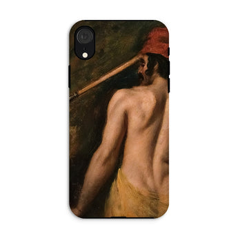 A Greek Slave - William Etty iPhone-hoesje, Xr / Mat, telefoonhoesjes, Toby Leon