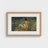 Green and Gold - Henry Scott Tuke Art Print / Canvas Transposes, Seaside, Fleeting Touch Prints