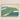 Minimalist Abstract Landscape Painting Light Wood Frame Layered Kamisaka Sekka Art, Horizon Surrenders, Celadon Surging