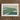 Wooden Framed Abstract Landscape Art Print Green Blue Kamisaka Sekka, Horizon Surrenders, Celadon Surging