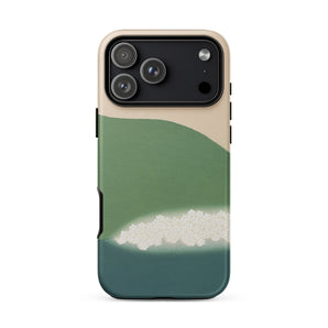 Green Mountains of Momoyugosa - Kamisaka Sekka Phone Case, Kamisaka Sekka, Sekka Iphone Case, Muted Rhythm