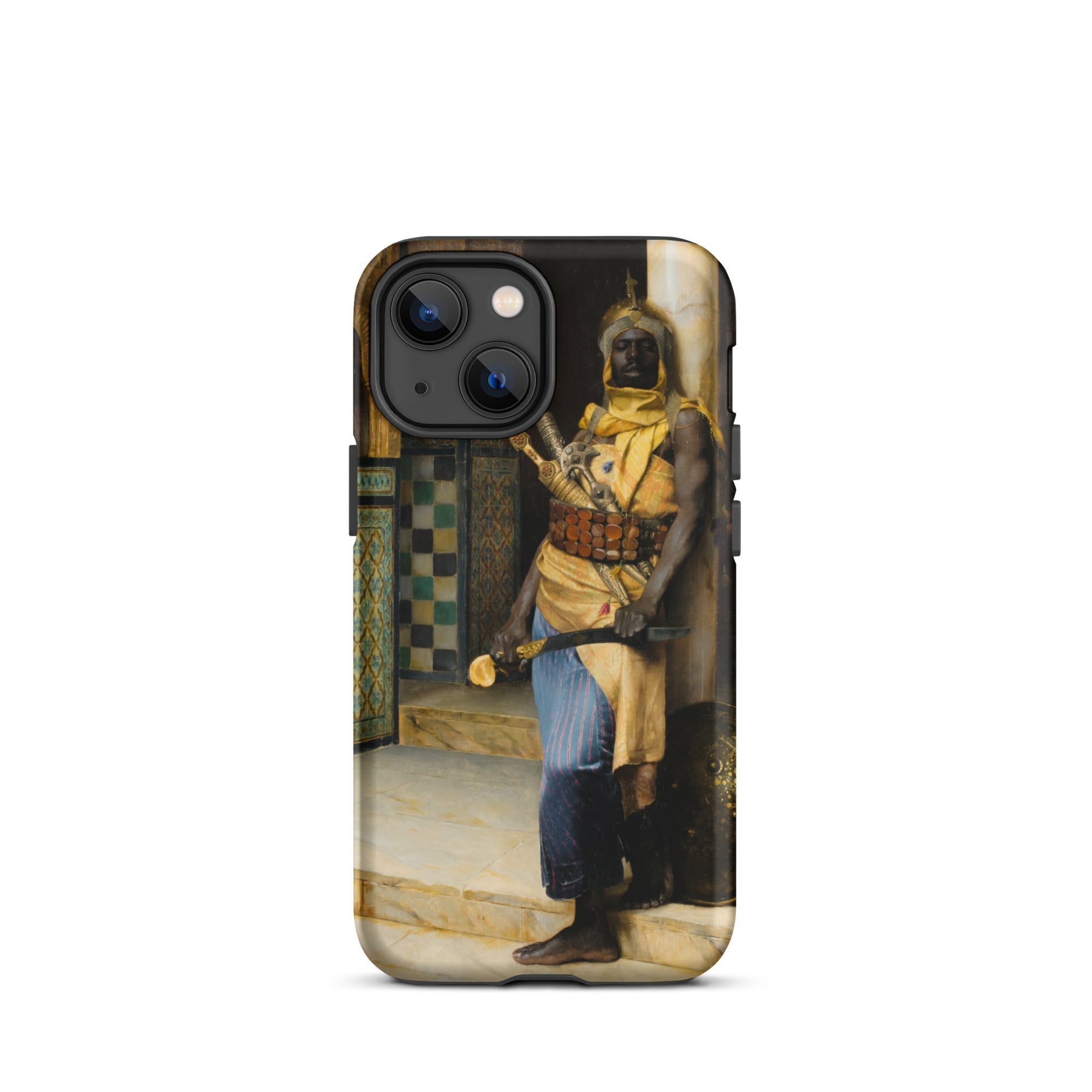 Guarding the Palace Ludwig Deutsch Iphone Case, 13 Mini / Matte, Phone Case Painting North African Guard