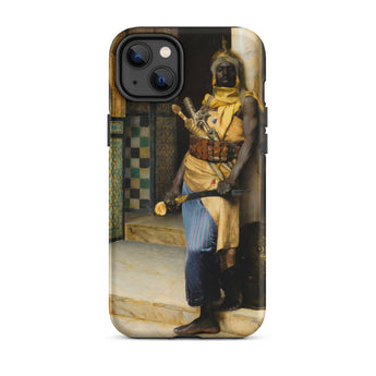 Guarding the Palace - Ludwig Deutsch iPhone-hoesje, 14 Plus / Mat, Telefoonhoesjes, Toby Leon