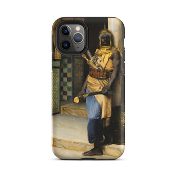 Guarding the Palace - Ludwig Deutsch Phone Case Iphone 11 Pro / Matte Phone Case Painting Guard Ludwig Deutsch’s Orientalism, Deutsch
