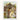 Guest of Honour - Buddhist Collage Fusion Art Print, Ornate Stone Archway Intricate Carvings Temple Entrance Statue