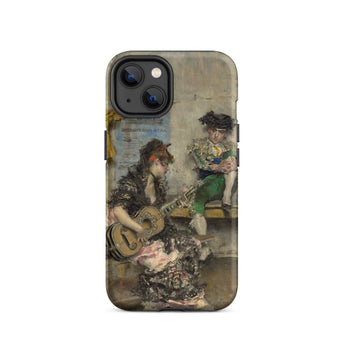 Giocatore di Chitarra - Giovanni Boldini Custodia Iphone, 14 / Opaca, Custodie per Telefoni Cellulari, Toby Leon