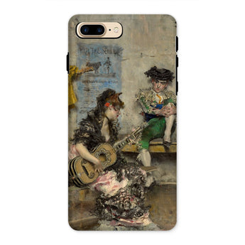 Giocatore di Chitarra - Giovanni Boldini Custodia Iphone, 8 Plus / Opaca, Custodie per Telefoni Cellulari, Toby Leon