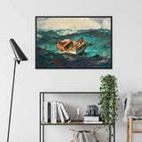 Gulf Stream - Winslow Homer Amerikanischer Realismus Kunstdruck / Leinwand, Poster Drucke & Visuelle Kunstwerke, Toby Leon