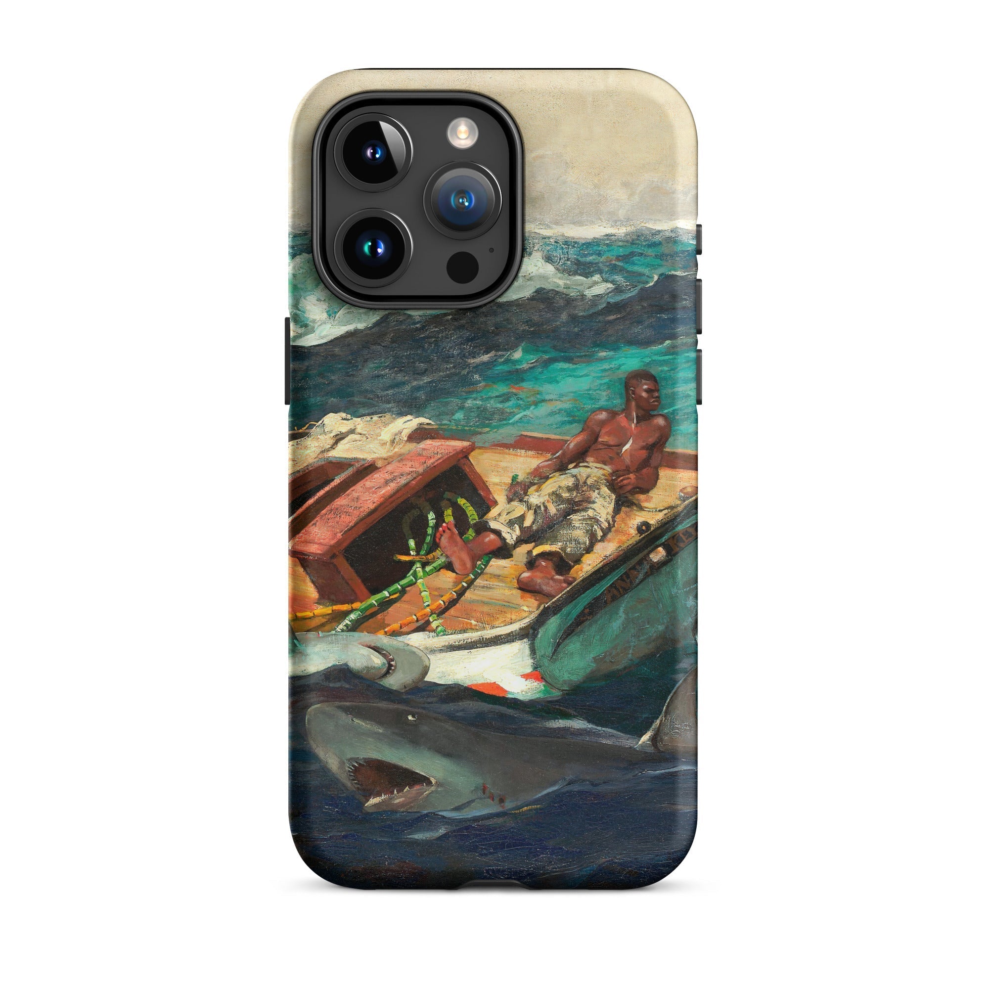 The Gulf Stream - Winslow Homer Iphone Case, 15 Pro Max / Matte, Phone Case Gulf Stream Painting