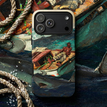 Der Golfstrom - Winslow Homer Iphone-Hülle, Handyhüllen, Toby Leon