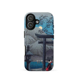 Lago di Hakone al chiaro di luna - Custodia Iphone di Hiroaki Takahashi, 17 / Opaco, Custodie per telefoni cellulari, Toby Leon