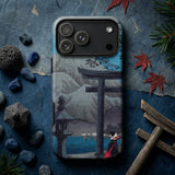 Lago di Hakone al chiaro di luna - Custodia Iphone di Hiroaki Takahashi, Custodie per telefoni cellulari, Toby Leon