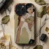 Donna Mezza Nuda - Egon Schiele Custodia Iphone, Custodie per Cellulari, Toby Leon