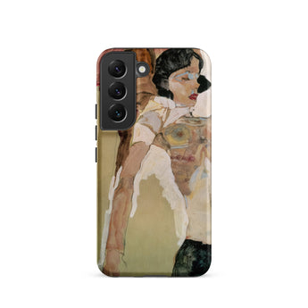 Half Naked Woman - Egon Schiele Phone Case, Samsung Galaxy S22 / Matte, Mobile Cases, Toby Leon